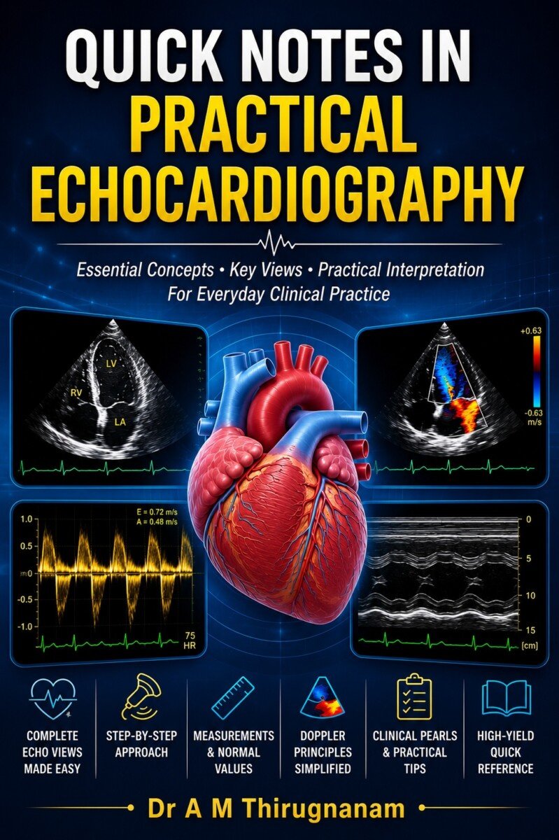 Echocardiography Quick Notes — 430 Practical Notes